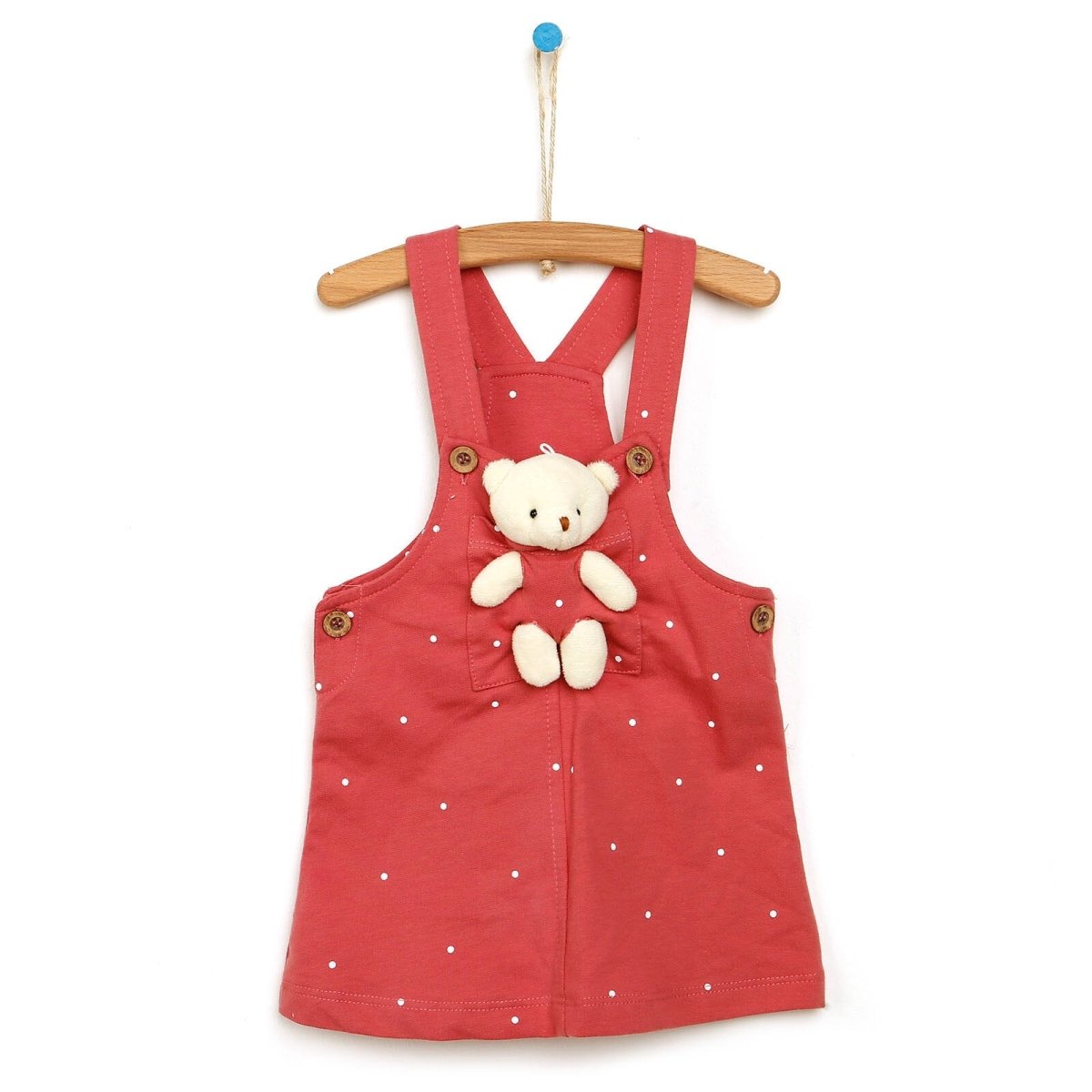 Tuffy Salopette Skirt - Sweatshirt - Light Rose - mezetto ebebek ebebek