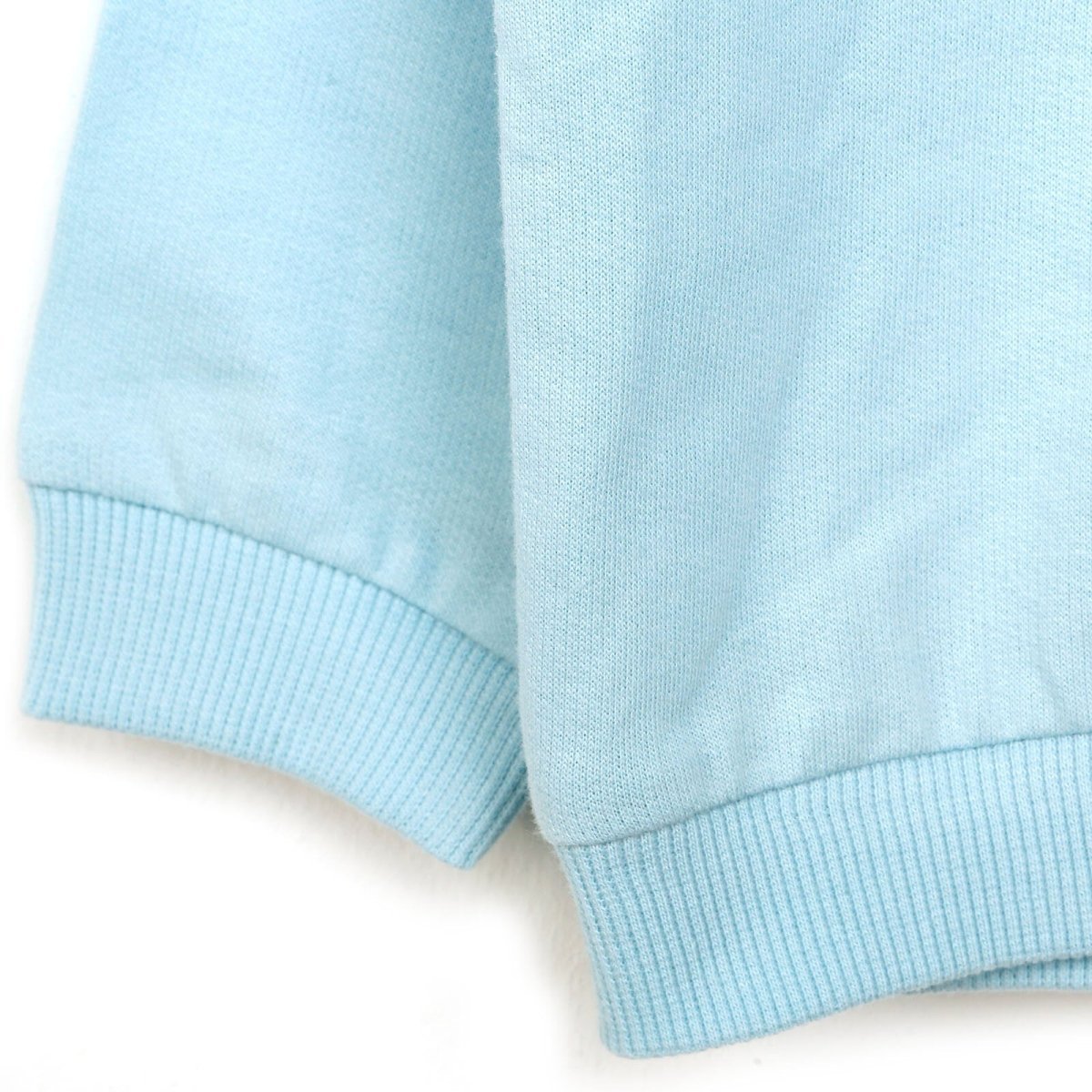 Tuffy Sweatshirt Collared - Footless Bottom - Light Blue - mezetto ebebek ebebek