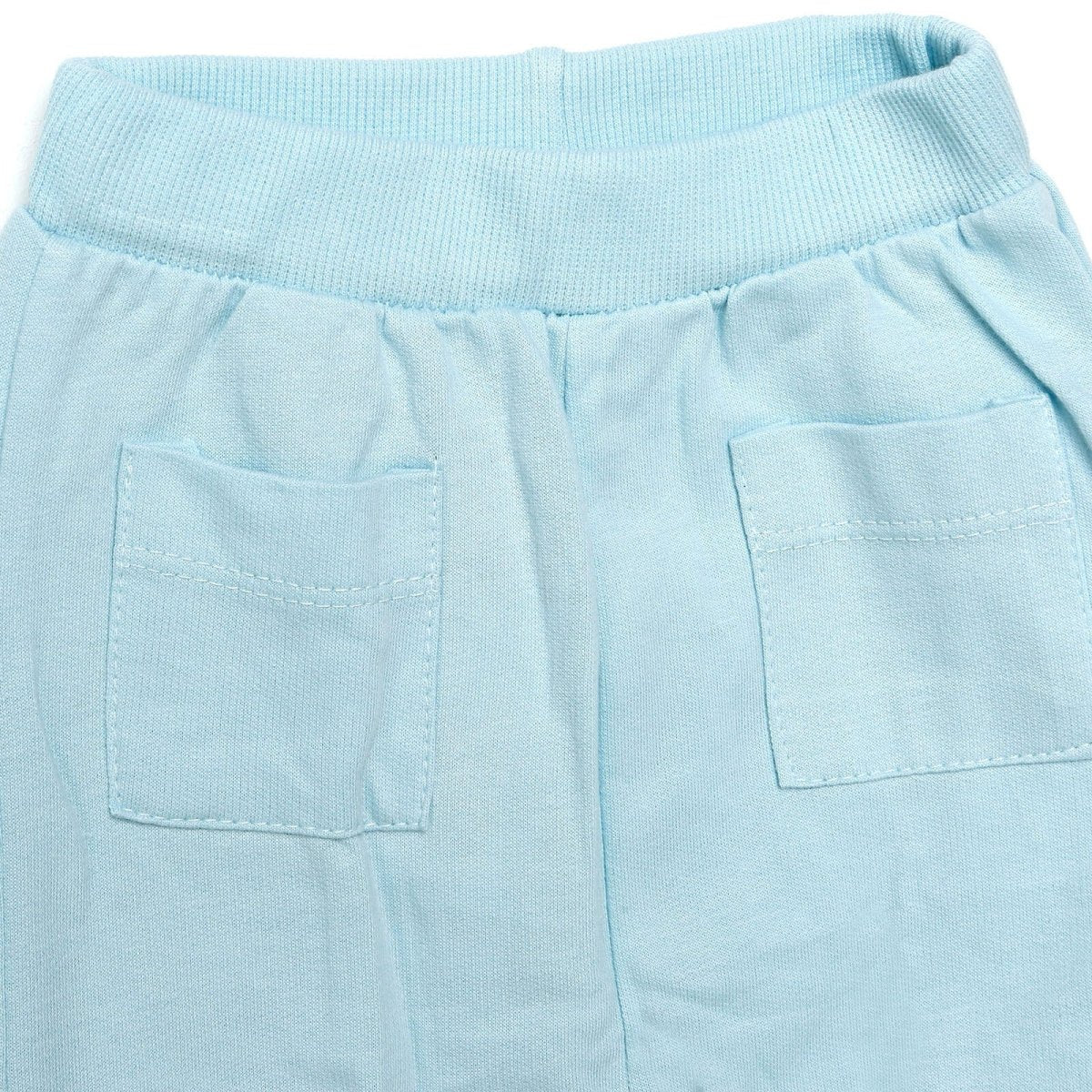 Tuffy Sweatshirt - Footless Bottom Bear - Light Blue - mezetto ebebek ebebek