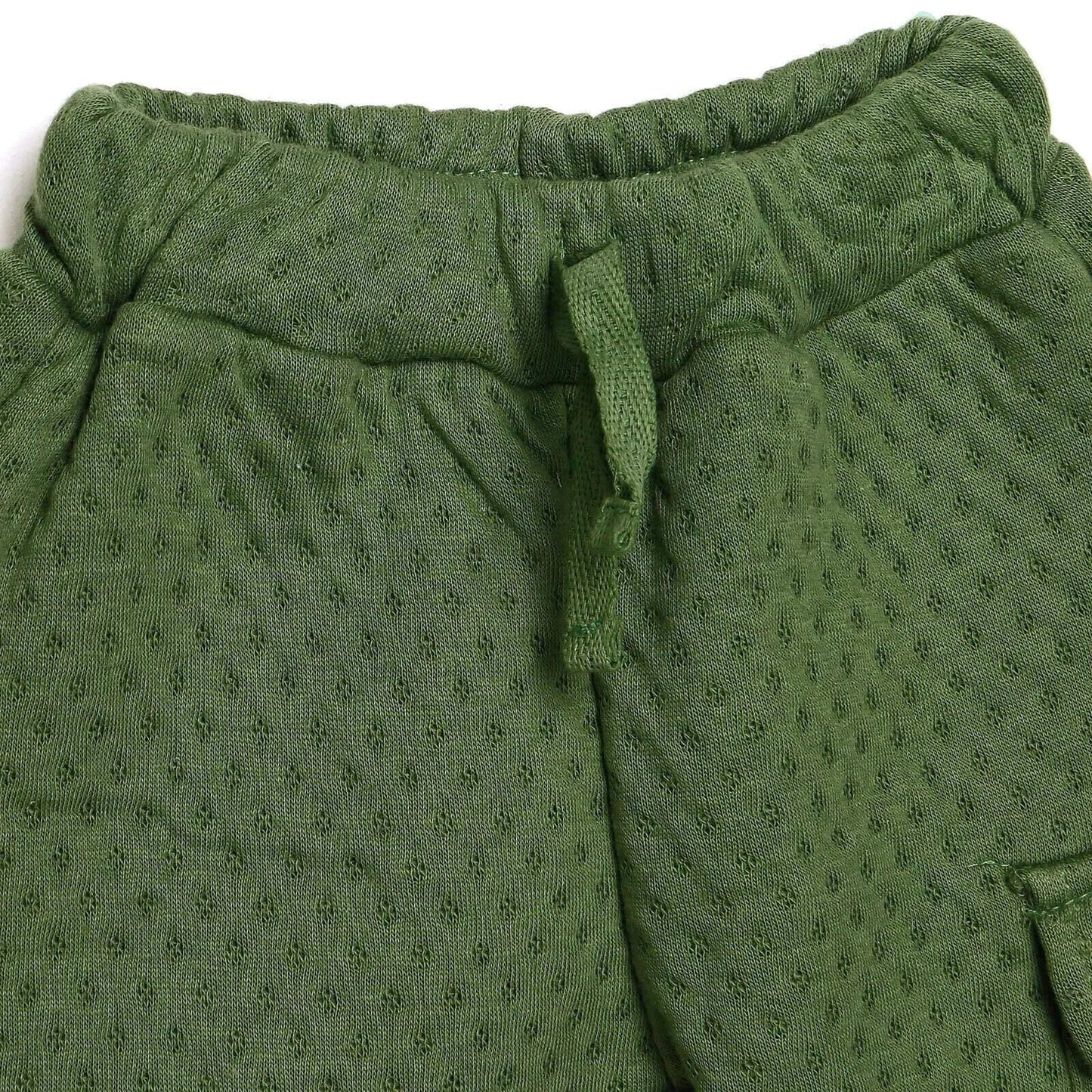 Tuffy Sweatshirt - Footless Bottom - Green - mezetto ebebek ebebek
