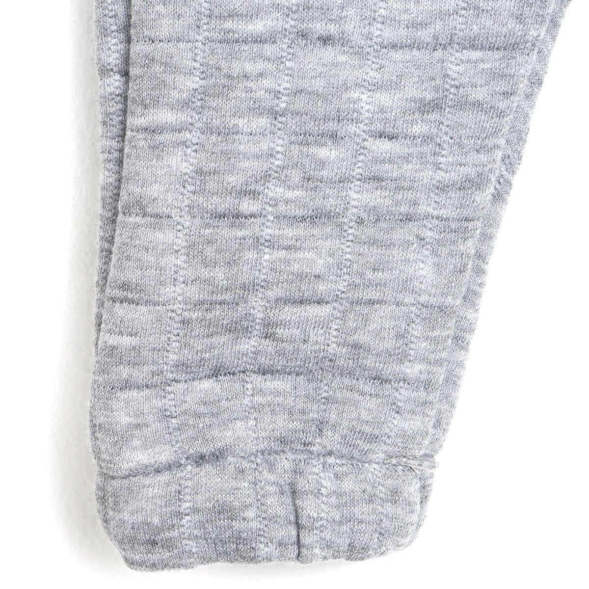 Tuffy Sweatshirt - Footless Bottom - Grey Melange - mezetto ebebek ebebek