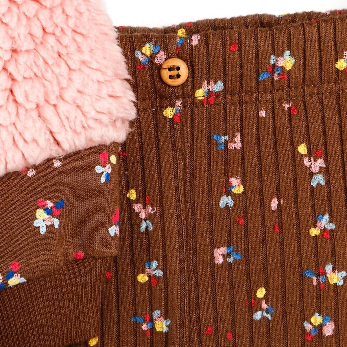 Tuffy Sweatshirt - Leggings - Light Brown - mezetto ebebek ebebek