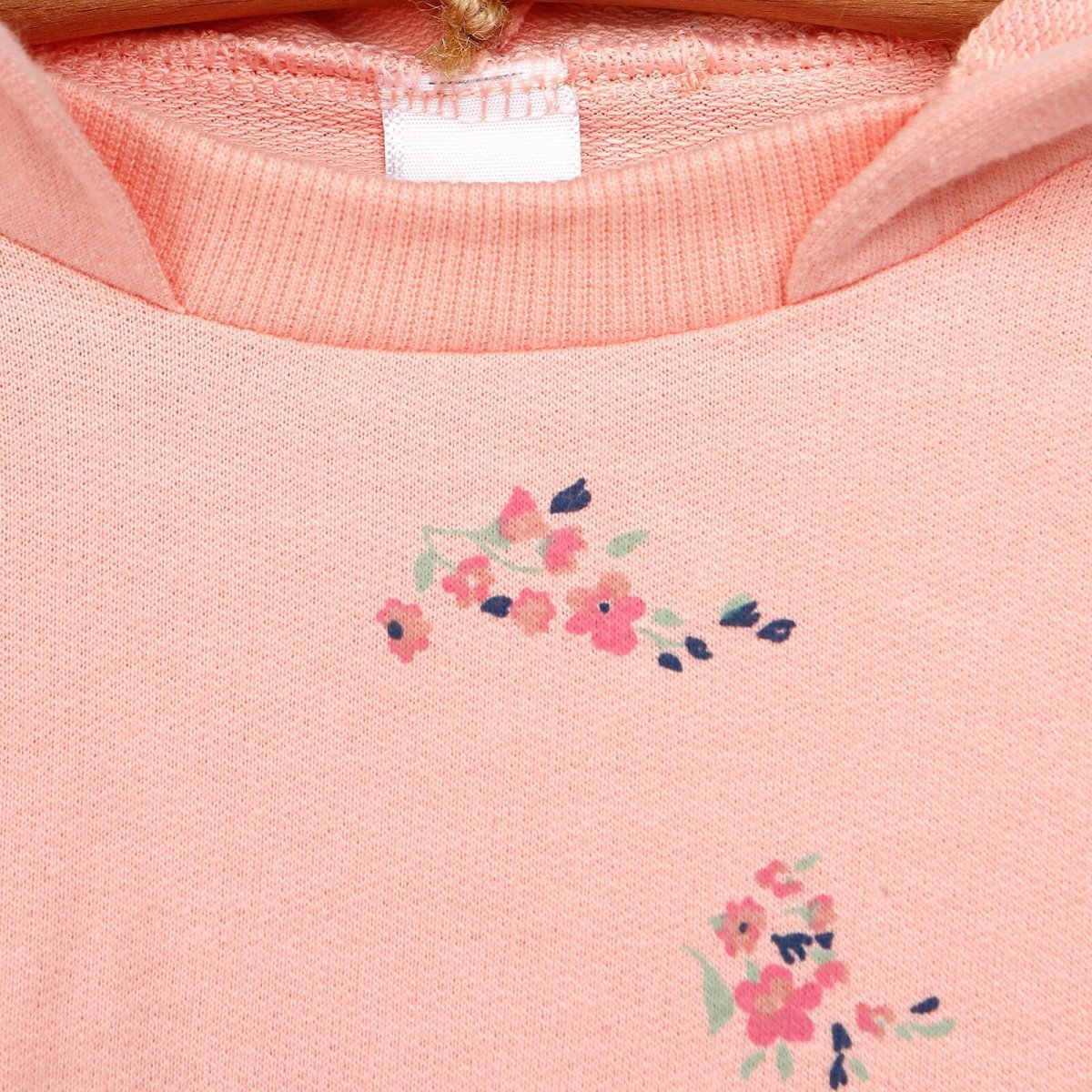 Tuffy Sweatshirt - Leggings - Salmon - mezetto ebebek ebebek