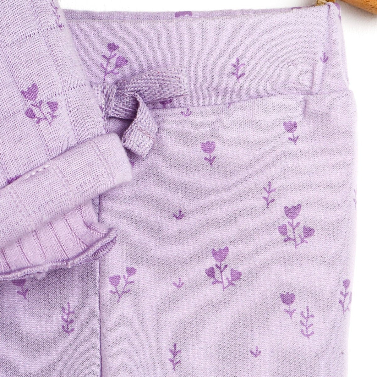 Tuffy Sweatshirt - Pants - Cardigan - Mauve - mezetto ebebek ebebek