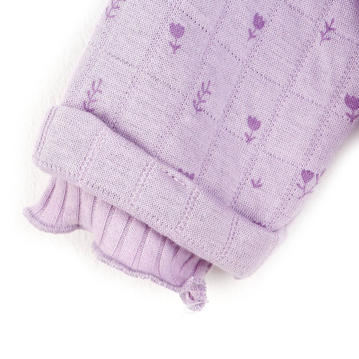 Tuffy Sweatshirt - Pants - Cardigan - Mauve - mezetto ebebek ebebek