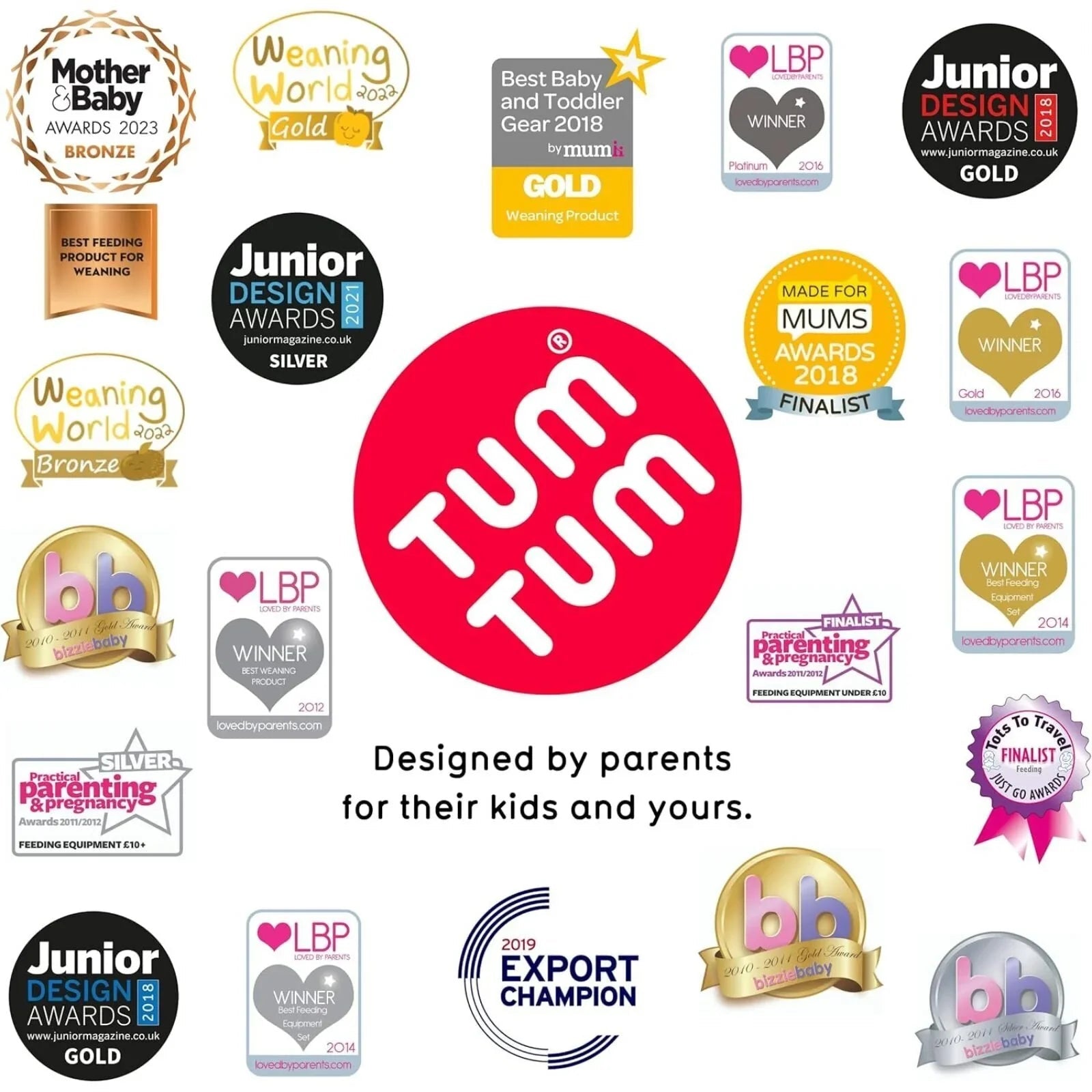 TUM TUM Betsy Bear Tippy Up Cup - Pink - mezetto ebebek ebebek