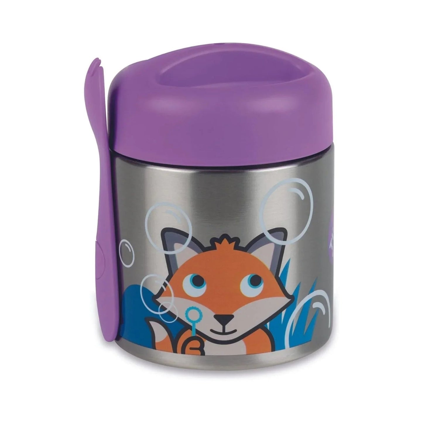 TUM TUM Thermal Food Flask with Magnetic Spork - Felicity Fox - mezetto ebebek ebebek