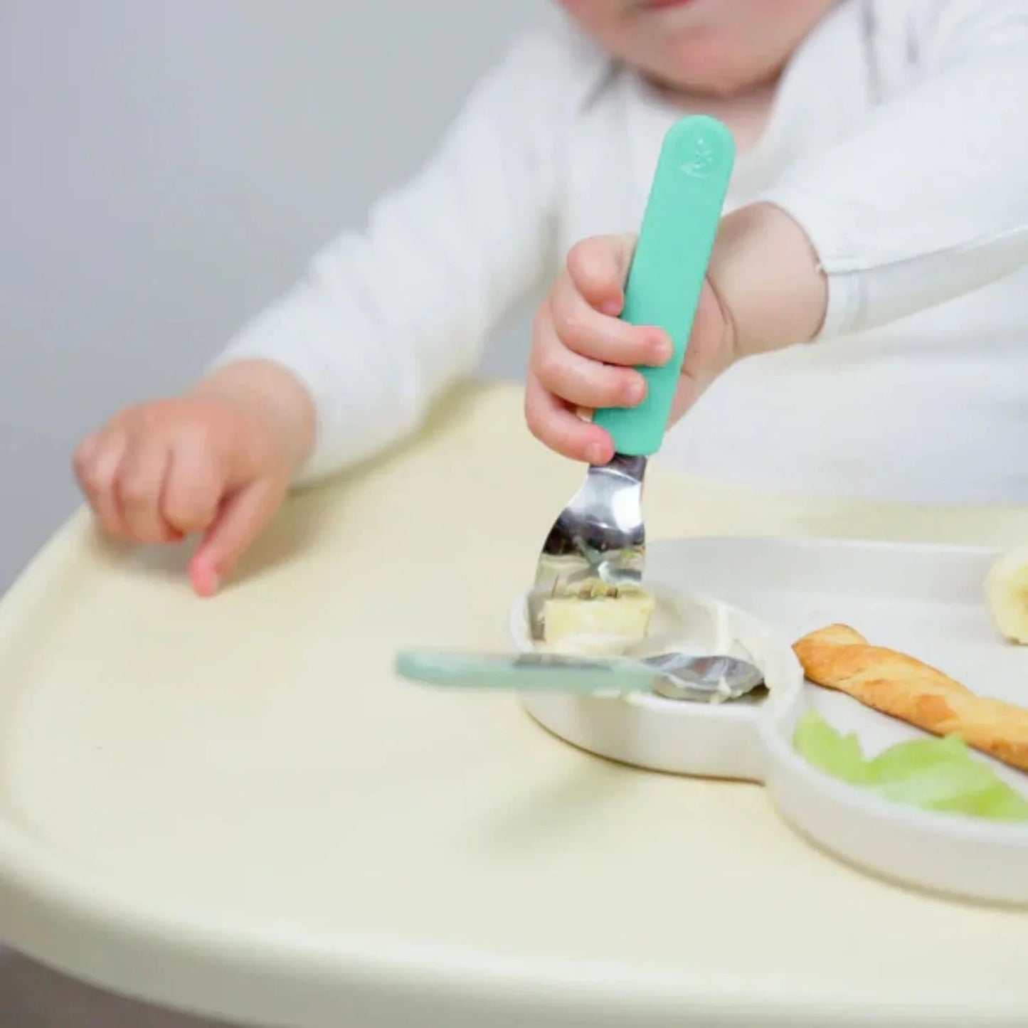 TUM TUM Travel Cutlery Set with Case - Stanley Sloth - mezetto ebebek ebebek