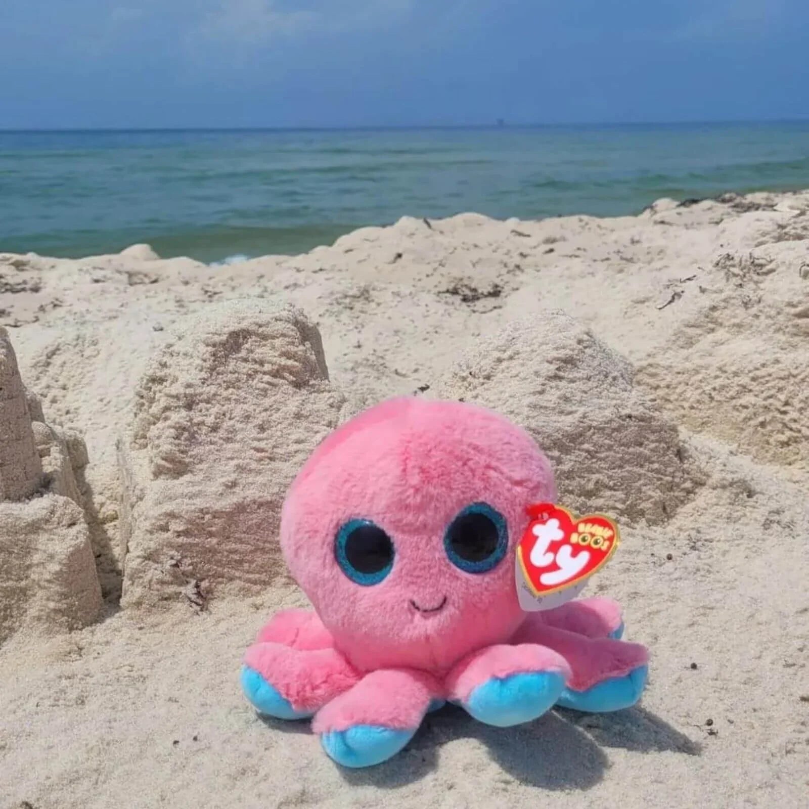 Ty Beanie Boo Octopus Sheldon - mezetto ebebek ebebek
