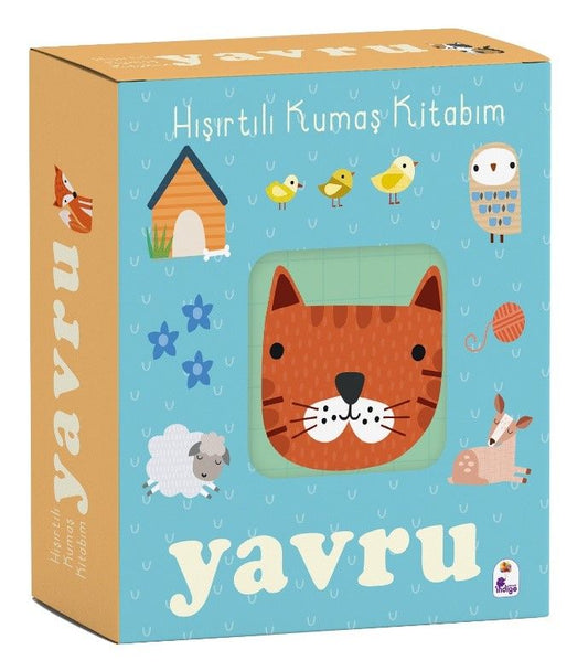 Yavru - Hışırtılı Kumaş Kitabım - İndigo Çocuk Kitap