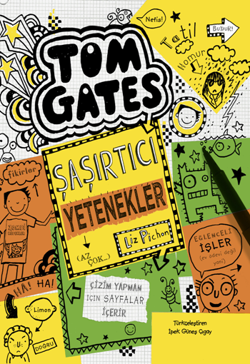 Tom Gates - 10 Şaşırtıcı Yetenekler (Az Çok...) - Tudem Yayınları Kitap