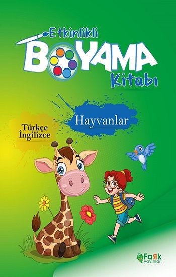 Etkinlikli Boyama Kitabı Hayvanlar - Fark Yayınları Kitap
