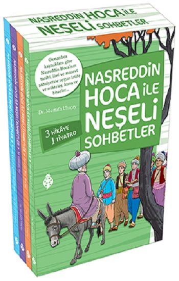 Nasreddin Hoca ile Neşeli Sohbetler (4 Kitap Takım) - Uğurböceği Yayınları Kitap