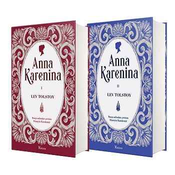 Anna Karenina Cilt I & II (Bez Ciltli) - Koridor Yayıncılık Kitap