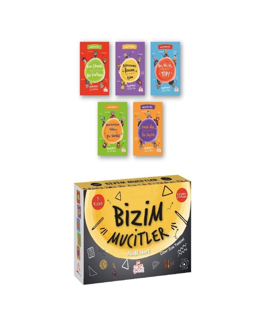 Bizim Mucitler (5 Kitap) - Nesil Çocuk Yayınları Kitap