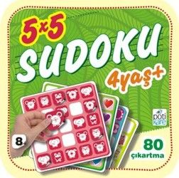5 x 5 Sudoku – 8 (4 Yaş +) - Pötikare Yayıncılık Kitap