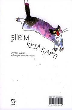 Şiirimi Kedi Kaptı - Mavisel Yener, Çocuk ve Gençlik Kitapları Türkçe kitap kapağı
