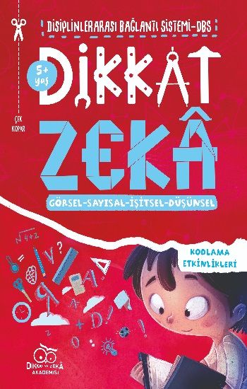 Di – Ze Dikkati ve Düşünme Becerilerini Geliştirme (5 yaş) - Dikkat ve Zeka Akademisi Yayınları Kitap