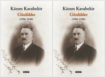 Günlükler ( 1906 - 1948 ) (2 Cilt) - Kazım Karabekir, Diğer Türkçe kitap kapağı