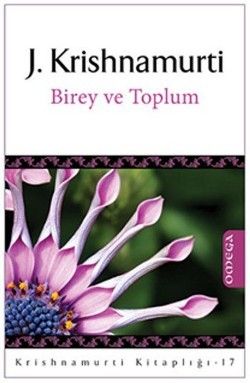 Birey ve Toplum - J. Krishnamurti, Kişisel Gelişim Türkçe kitap kapağı