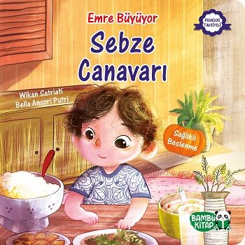 Emre Büyüyor - Sebze Canavarı - Bambu Kitap Kitap
