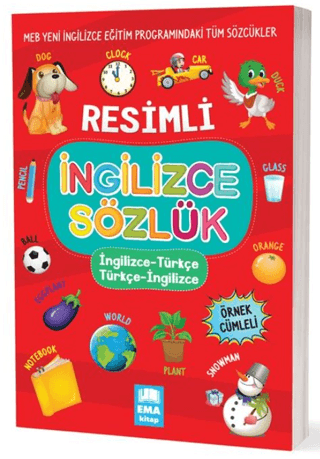 Resimli İngilizce - Türkçe / Türkçe - İngilizce Sözlük - Ema Kitap Kitap