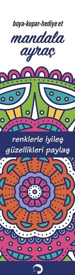 Mandala Ayraç Lacivert - Leopar Yayınları Kitap