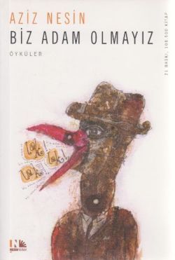 Biz Adam Olmayız Aziz Nesin Türkçe kitap kapağı