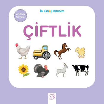 İlk Emoji Kitabım - Çiftlik - 1001 Çiçek Kitaplar Kitap