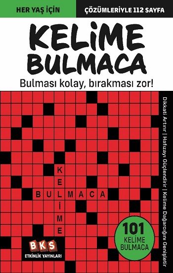Kelime Bulmaca - BKS Etkinlik Yayınları Kitap