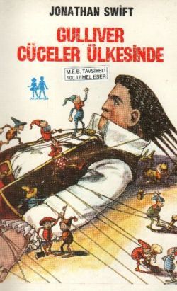 Gulliver Cüceler Ülkesinde Jonathan Swift Türkçe çocuk kitabı kapağı