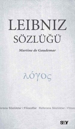 Leibniz Sözlüğü - Martine de Gaudemar, Genel Felsefe Türkçe kitap kapağı