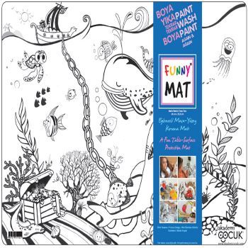 Funny Mat - Derin Deniz - Akademi Çocuk - Funny Mat Kitap