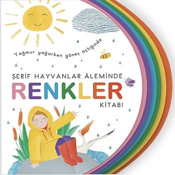 Şerif Hayvanlar Aleminde - Renkler Kitabı (Ciltli) - Uçan Kitap Kitap