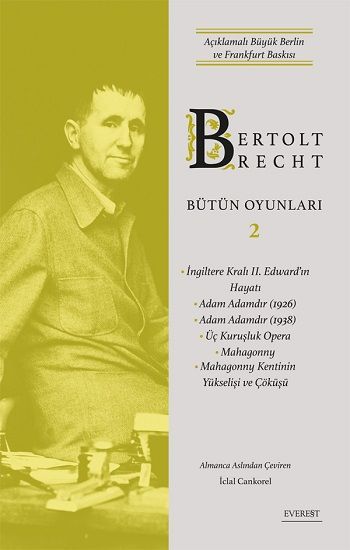 Bertolt Brecht Bütün Oyunları- 2 - Everest Yayınları Kitap
