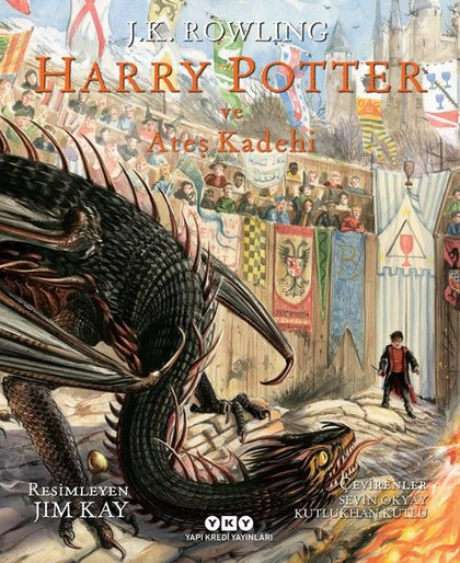 Harry Potter ve Ateş Kadehi -4 (Ciltli , Resimli Özel Baskı) - Yapı Kredi Yayınları Kültür Kitap
