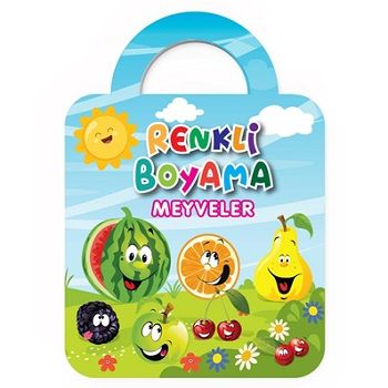 Meyveler - Renkli Boyama - Baloonkids Yayınevi Kitap