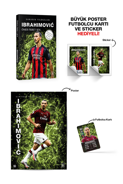 Ibrahimovic - Sahanın Yıldızları - Parodi Yayınları Kitap