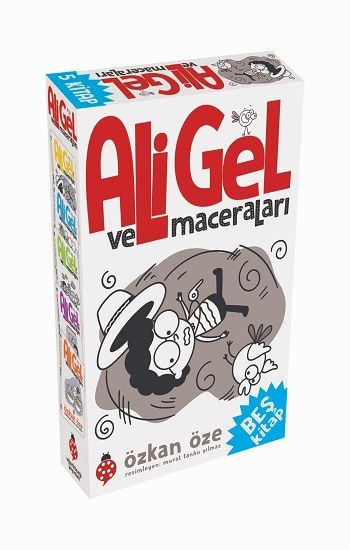 Ali Gel Ve Maceraları Seti (5 Kitap) - Uğurböceği Yayınları Kitap