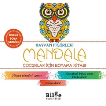 Hayvan Figürleri-Mandala - Bilge Kültür Sanat Kitap