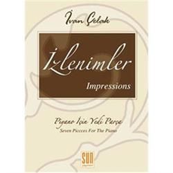 İzlenimler - Impressions Piyano İçin Yedi Parça - Sun Yayınevi Kitap