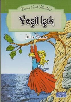 Yeşil Işık Jules Verne Türkçe çocuk kitabı kapağı