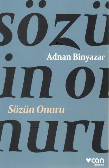 Sözün Onuru - Can Yayınları Kitap