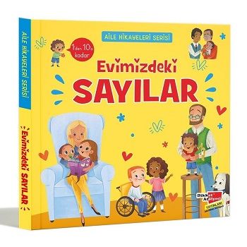 Aile Hikayeleri Serisi: Evimizdeki Sayılar - Dikkat Atölyesi Yayınları Kitap