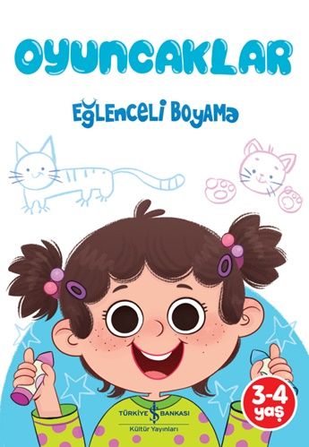 Oyuncaklar - Eğlenceli Boyama - İş Bankası Kültür Yayınları Kitap