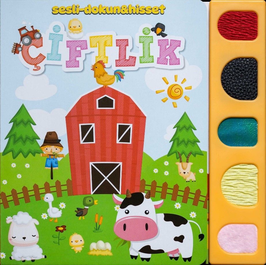 Sesli Dokun & Hisset - Çiftlik - Net Çocuk Yayınları Kitap