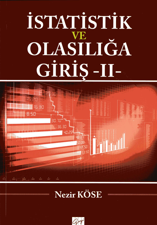 İstatistik ve Olasılığa Giriş - 2 - Gazi Kitabevi Kitap