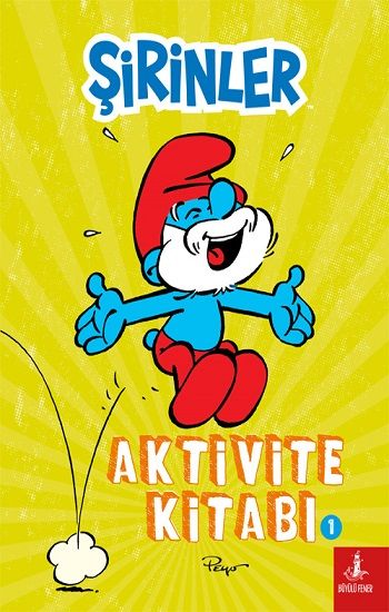 Şirinler Aktivite Kitabı - 1 - Büyülü Fener Yayınları Kitap