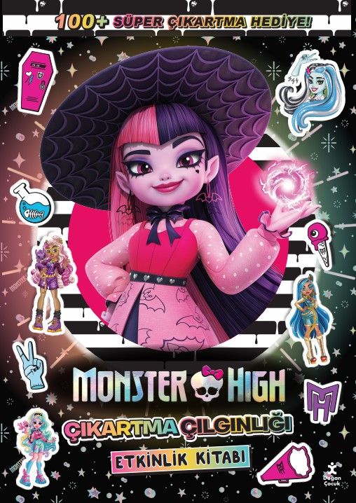 Monster High –  Çıkartma Çılgınlığı Etkinlik Kitabı - Doğan Çocuk Kitap