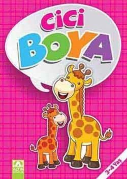 Cici Boya (Pembe) - Altın Kitaplar - Boyama ve Çocuk Kitapları Kitap